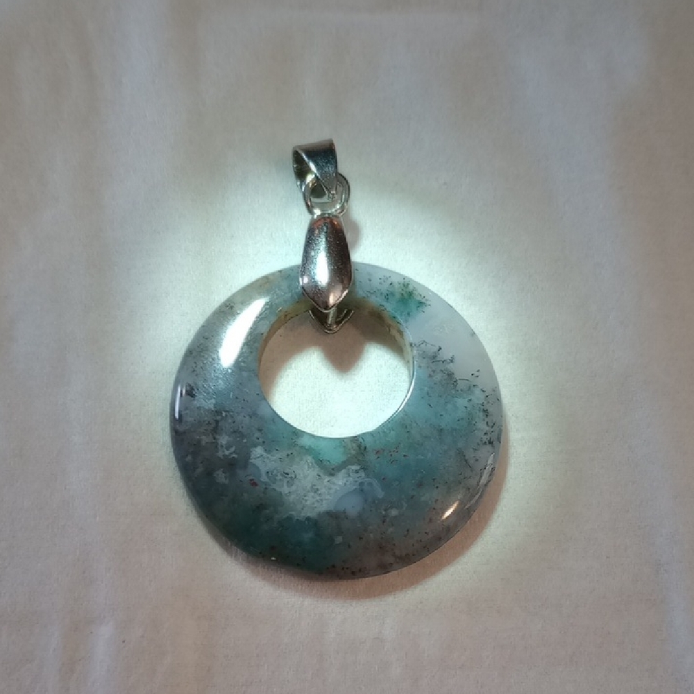 Moss Agate Pendant